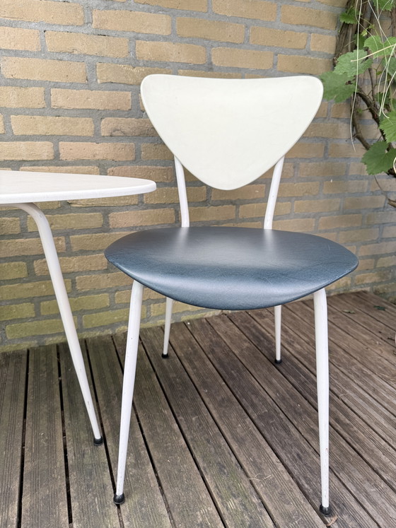 Image 1 of Ensemble bistro Rawi vintage – Design milieu du siècle des années 1950