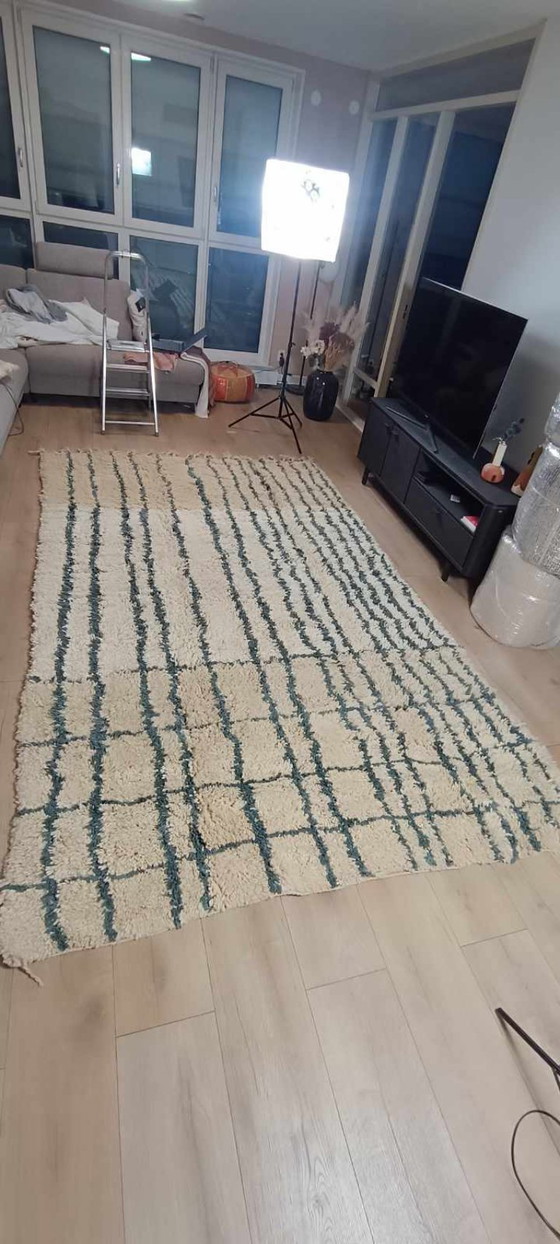 Image 1 of Berber carpet rug new wool moroccan Carpet - 332 x 201 cm 300 x 200 m Type B12.7