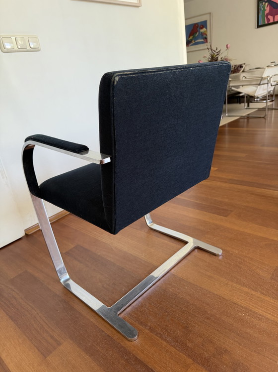 Image 1 of Set van 6 originele Knoll Brno stoelen, Ludwig Mies Van der Rohe.