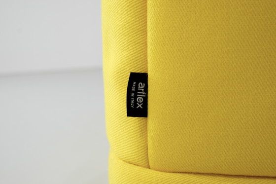 Image 1 of Strips" yellow sofa by Cini Boeri for Arflex, Italy 1968.
