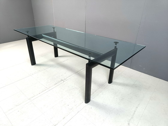 Image 1 of Lc6 Dining Table By Le Corbusier For Cassina, 1990S