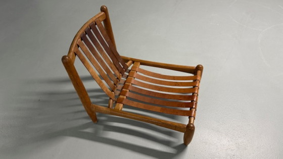 Image 1 of Brutalistische loungestoel jaren 60