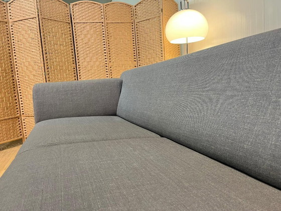 Image 1 of Canapé d'angle Rolf Benz Linea gris-brun