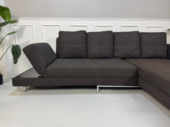 Image 1 of Brühl Fourtwo Sofa Fabric Sleeper Sofa Four Two Brown Multifunctional