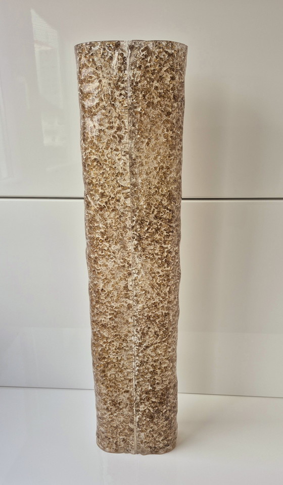 Image 1 of 2 cristales de repuesto para aplique de pared Hillebrand Murano de 60 cm con varilla de cristal hielo