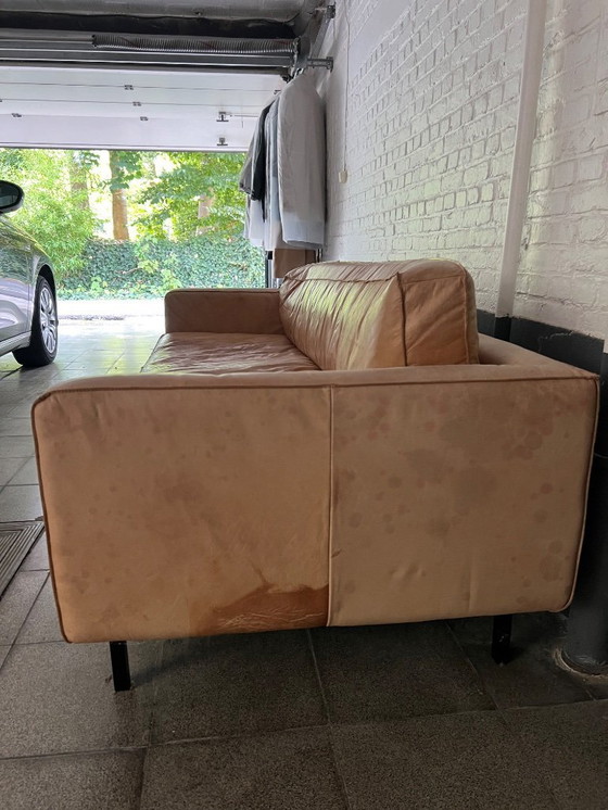 Image 1 of Sedile in pelle color cammello da Furnified