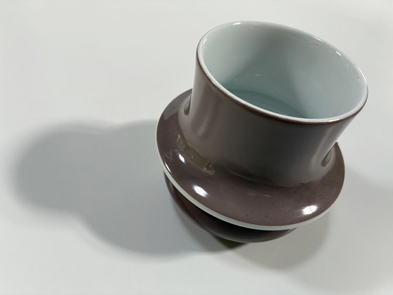 Image 1 of Vintage Vase • Tapio Wirkkala • Hans Welling • Rosenthal Studio-Linie • Porcelain • Space Age • 1960