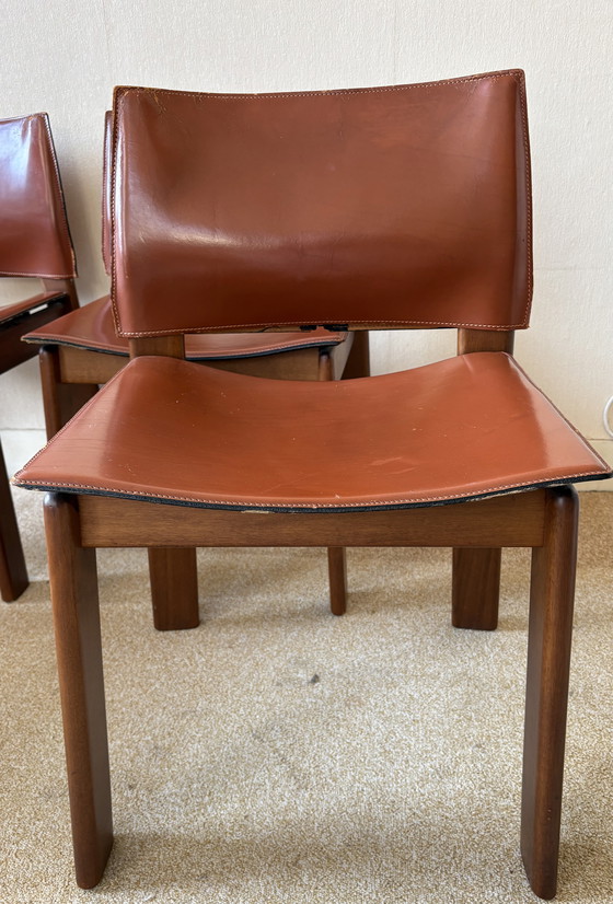 Image 1 of 4 Afra & Tobias ScArpa-Lederstühle