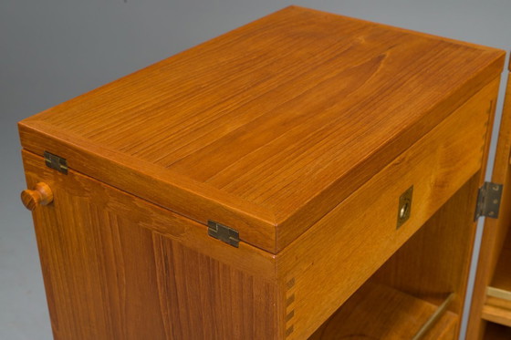 Image 1 of  Bar del capitano in teak danese di Reno Wahl Iversen per Dyrlund, 1960