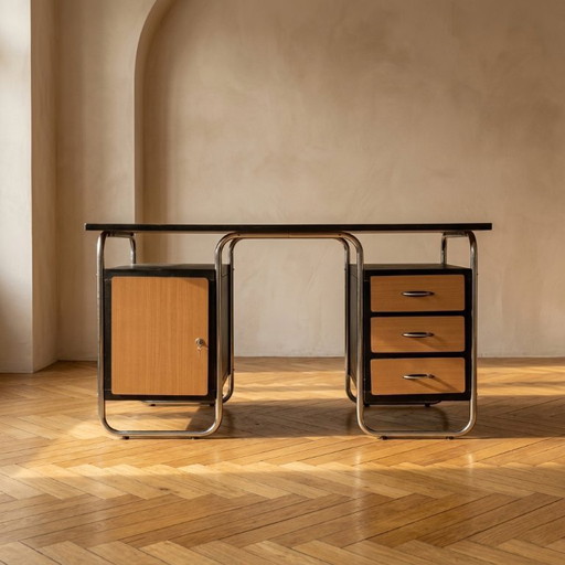 Bureau in Bauhaus-stijl, Torck, jaren 1950, België
