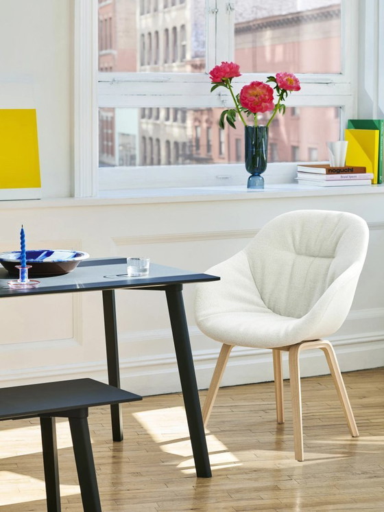 Image 1 of Silla Hay AAC 123 Soft Bianco nero, Remix, base de roble