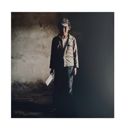 Wang Gang ( 1969 ) einzigartiges ethnisches Foto 100cm x 100cm / Ausstellung Europalia Brussels 2009