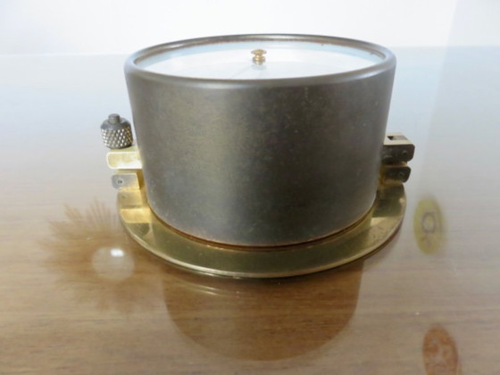 Image 1 of Maxant Precision Wall Barometer in Solid Brass, France, 1970