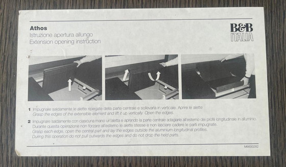 Image 1 of B&B Italia Athos extendable dining table