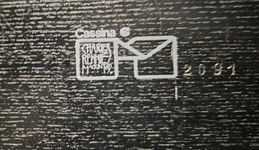 Cassina Willow 1 Armlehnstuhl von Charles Rennie Mackintosh, Cassina gestempelt und nummeriert 2091. Exzellent erhalten,  Sonder