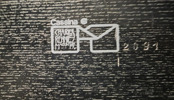 Image 1 of Cassina Willow 1 Armlehnstuhl von Charles Rennie Mackintosh, Cassina gestempelt und nummeriert 2091. Exzellent erhalten,  Sonder