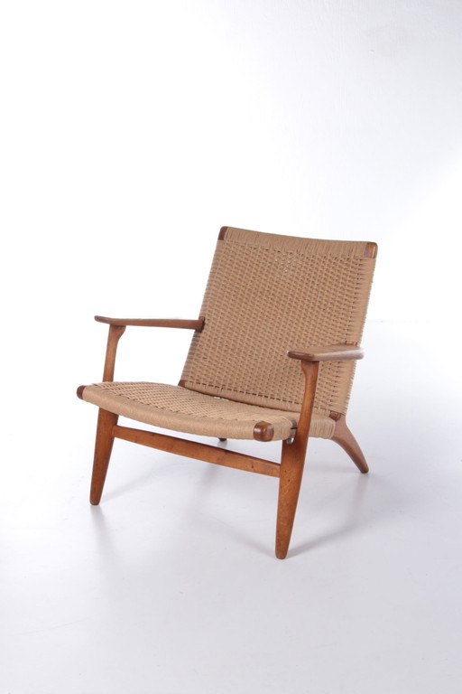 Hans j Wegner Chaise longue de Hans Wegner Modèle Ch25 de Carl Hansen,1960