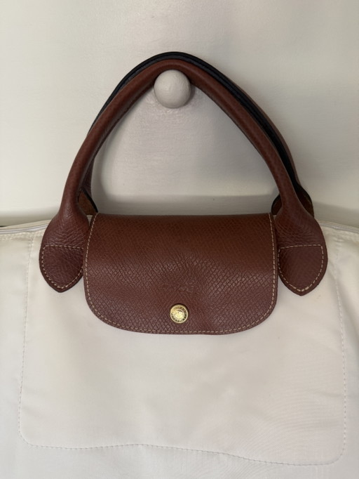 Longchamp Le Pliage grote witte reistas – reistassen, Nylon (photo 2 of 10)