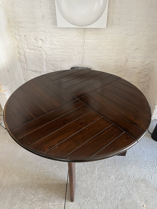 Table and 4 chairs by Silvio Coppola 1970