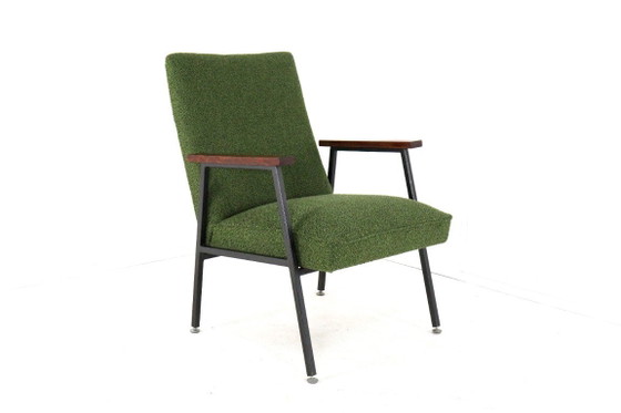 Image 1 of Gispen fauteuil vintage stoel nieuw gestoffeerd