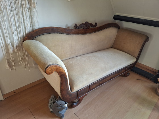 Image 1 of Biedermeier sofa