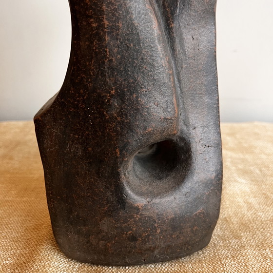 Image 1 of Abstract Ceramic sculpture THOM 80s Vintage