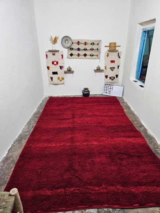 Grande tappeto berbero marocchino tradizionale 355/225cm – Tappeti, Lana (photo 3 of 8)