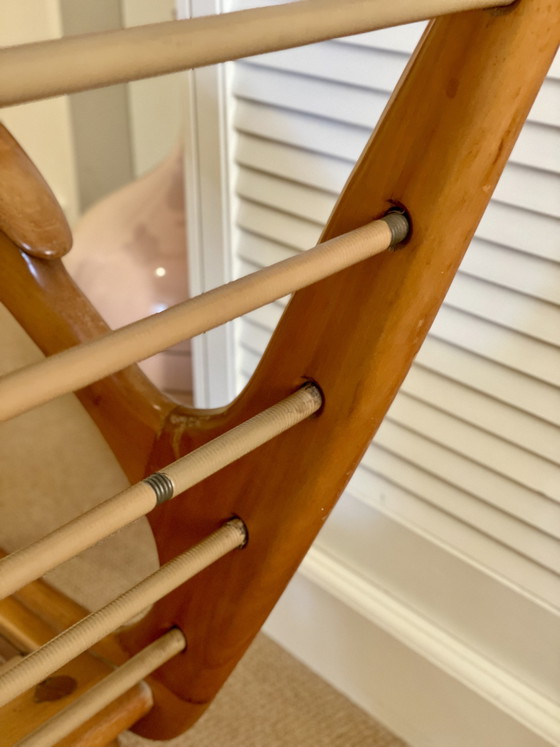 Image 1 of Vintage Mid Century De Ster Gelderland Design Fauteuil Teak