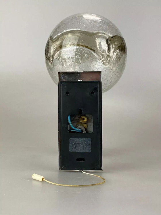Image 1 of Lámpara de pared de los años 60 y 70, lámpara esférica, lámpara Sölken, luces de la era espacial de los años 60.