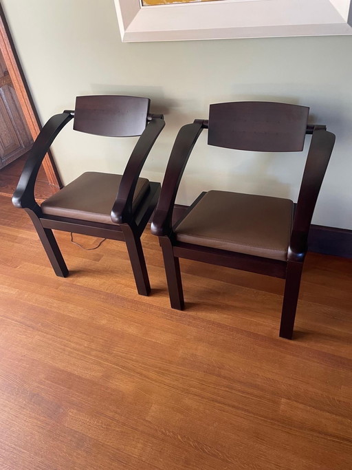 Giorgetti 'Spring' eetkamer/bureauustoel ontworpen puerta Massimo Scolari