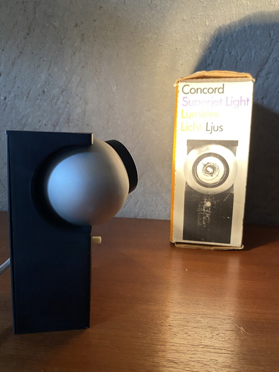 Faretto Superjet di Robert Heritage per Concord Lighting International. – Faretti, Metallo, Plastica (photo 12 of 13)