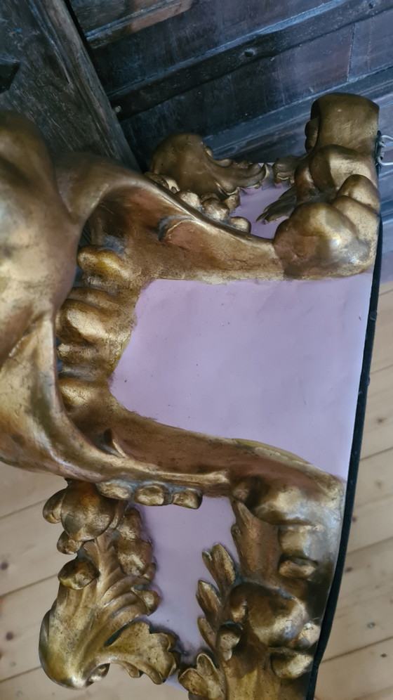 sierlijke vitrine – Spiegelburg, Vitrinekasten, Glass, Gold (photo 9 of 13)