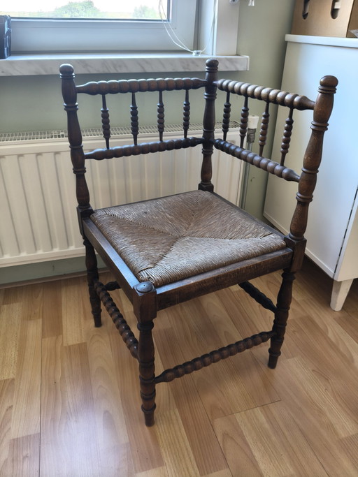 Bobbin Eckstuhl – stoelen fauteuils, Rattan, Wood (photo 2 of 8)