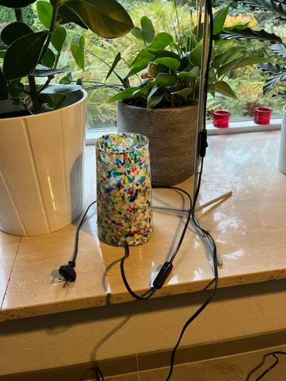 Image 1 of Design lamps with shades made from recycled materials