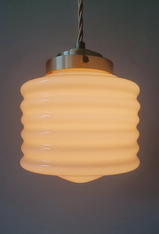 Lampada a Sospensione Vintage Francese 'Lampion' Colore Rosa Pastello – Lampade a sospensione, Metal (photo 22 of 22)