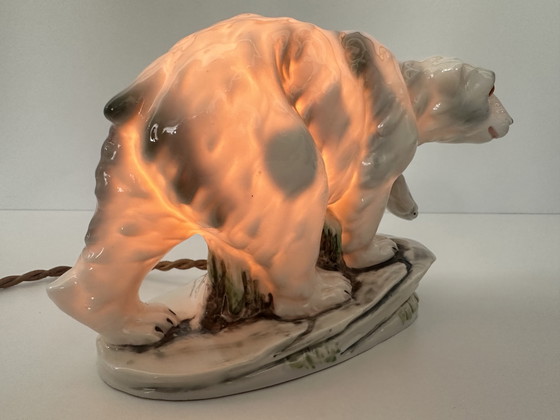 Image 1 of Lampada Art Déco (profumo) - orso polare