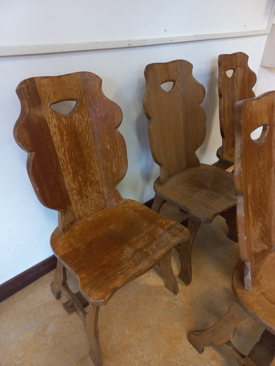 Image 1 of Sedie in stile brutalismo (5)