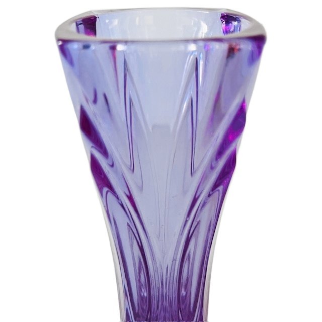 Vintage Cristal d'Arques Alexandrite | Vases second-hand | Whoppah