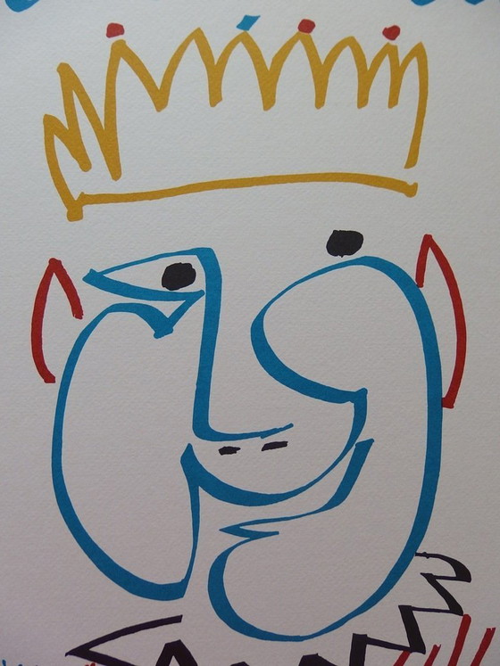 Pablo Picasso: Carnival, the King, Signed Lithograph – Lithographs & prints, Paper (photo 2 of 5)
