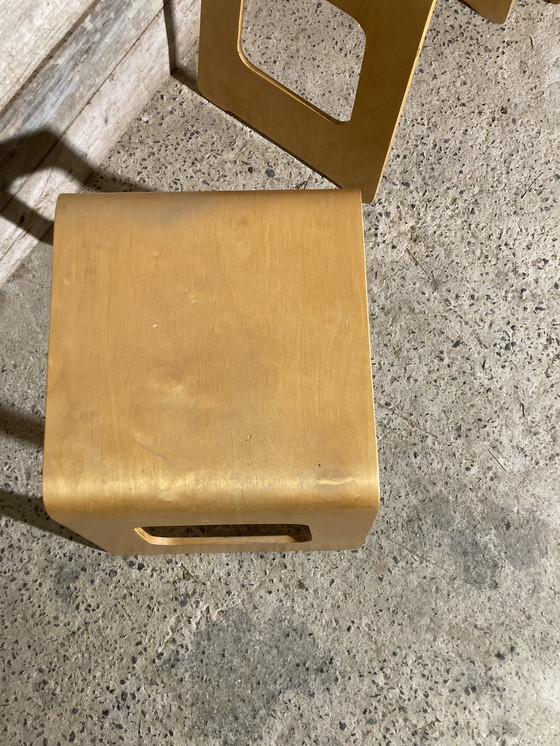 Image 1 of 3x vintage Lisa Norinder stools