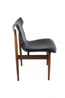 Set of 8 Inger Klingenberg for Fristho Franeker chairs reupholstered vintage