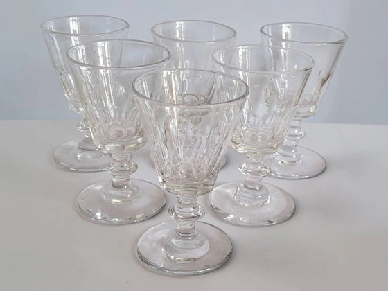 6 crystal glasses from Baccarat / Saint Louis / Caton – Glass & Decanter (photo 7 of 8)