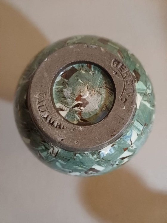 Vaso Jean Gerbino Vallauris Firmato - Terre Miste / Mosaico – Vasi, Ceramic (photo 5 of 5)