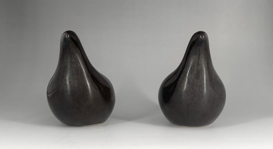 Image 1 of Paar keramische vogels – Jussi’s Åland Keramik – Gesigneerd Scandinavisch design