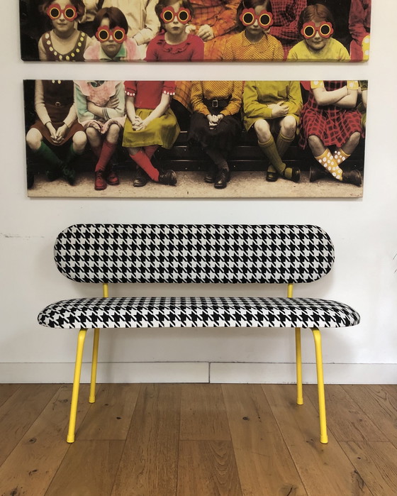 Image 1 of Sitzbank Stoff Hahnentritt