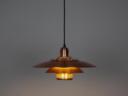 Danish vintage pendant lamp Jeka by Kurt Wiborg, 1980s