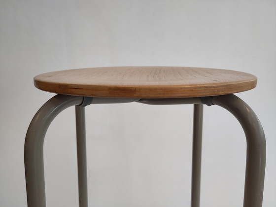 Image 1 of 2x industrial stools