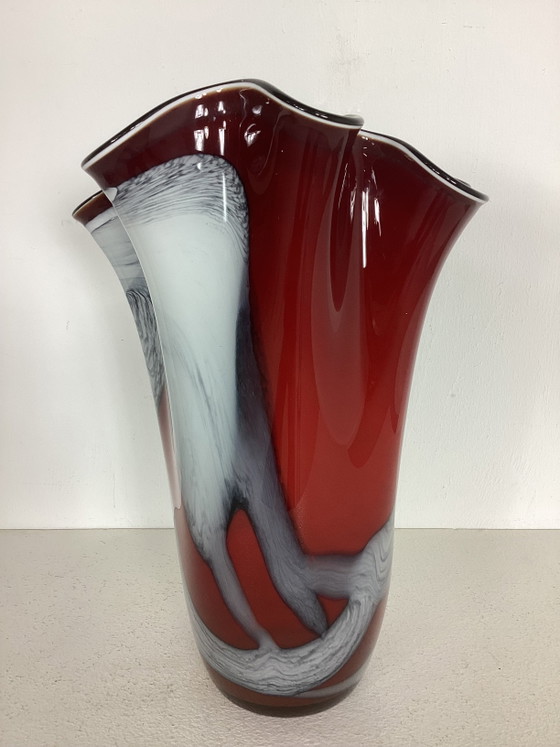 Vintage Glass Josefina’s Krosno Design Vase (photo 5 of 6)