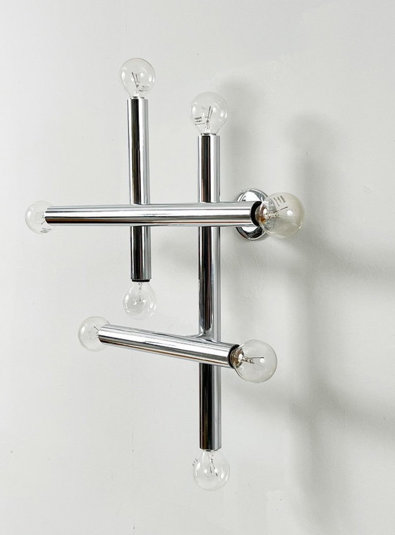 Image 1 of Lampada da parete/soffitto del Mid Century di Temde, Germania, anni '70