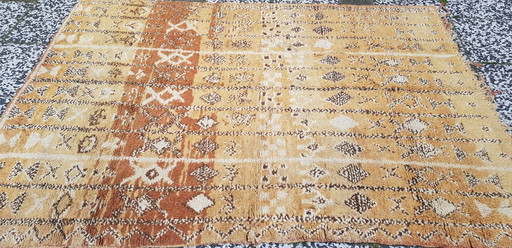 Handgeknoopt Berber kleed wol 220x150cm